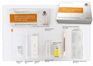 SARS-COV-2 (COVID-19) IgG/IgM Antibody Test (Colloidal Gold)